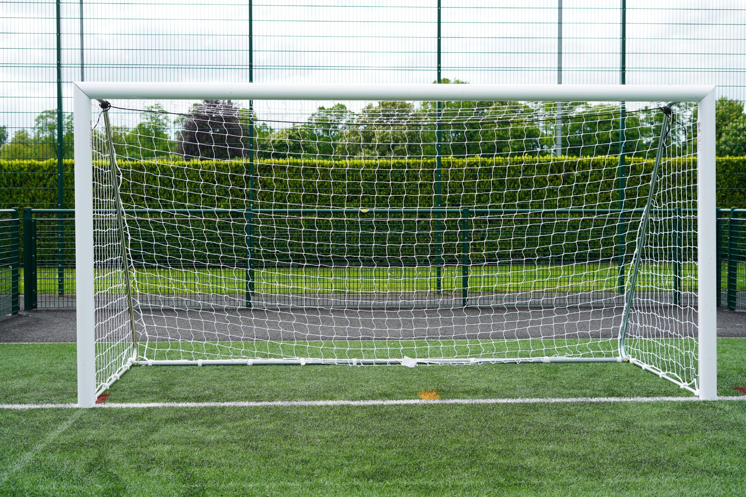 12x6ft Aluminium Folding Goal Upeg Package Mark Harrod Ltd.