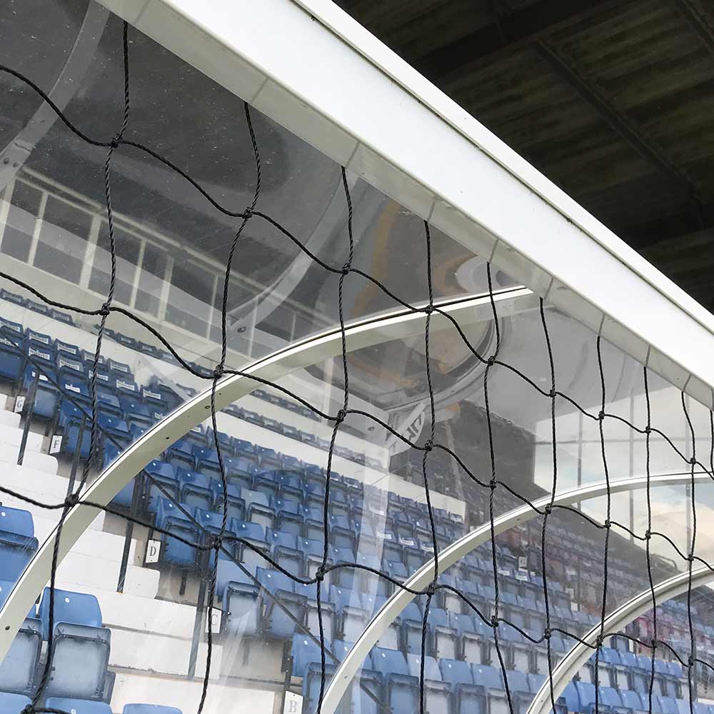 Ball Stop Protection System for Team Shelters - Mark Harrod Ltd.