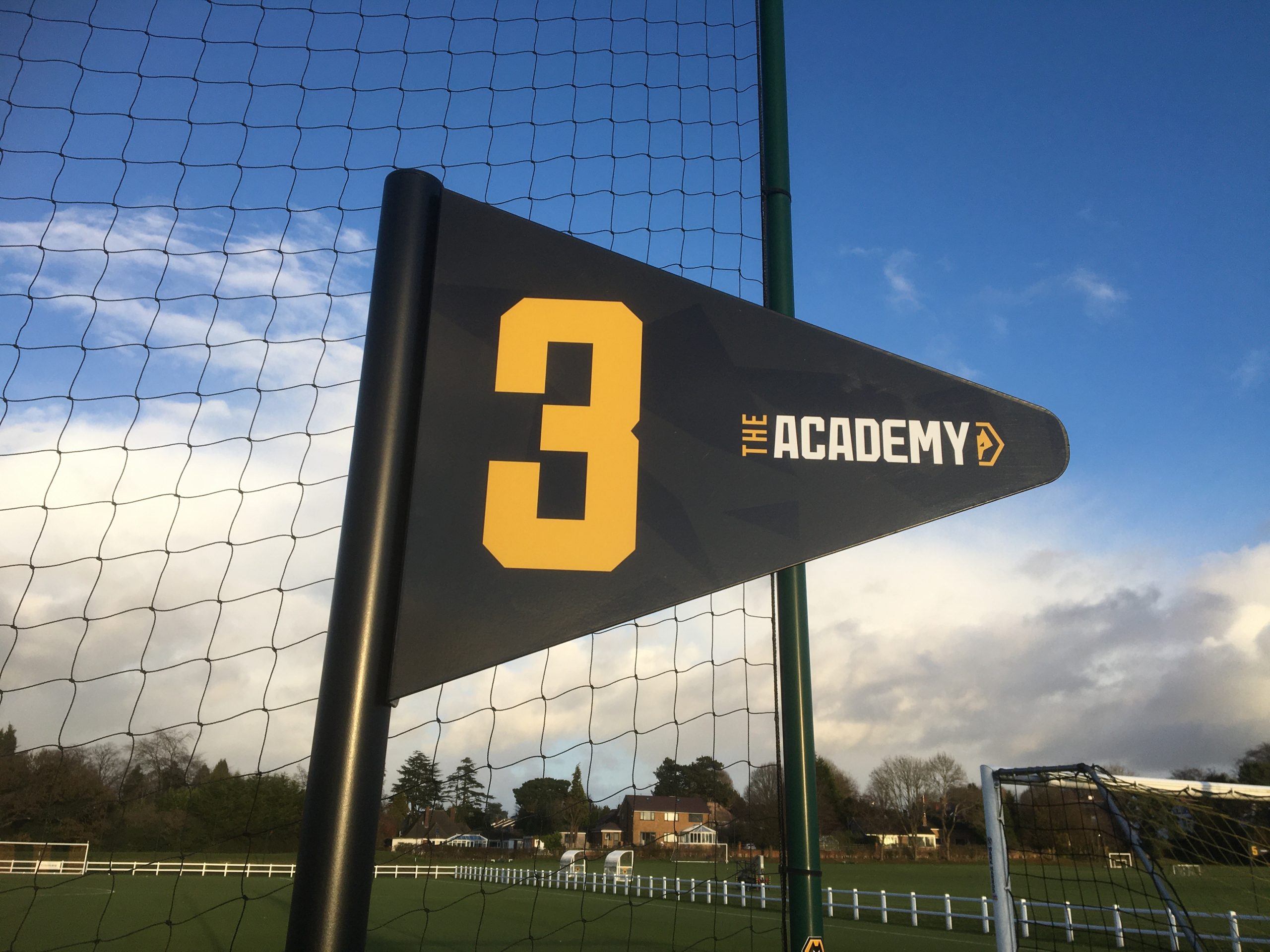 Steel Pitch Marker Sign Mark Harrod Ltd.