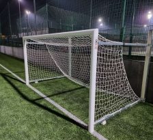 16x4ft Fence Fixed Football Goals, 12x4ft Fence Fixed Football Goals