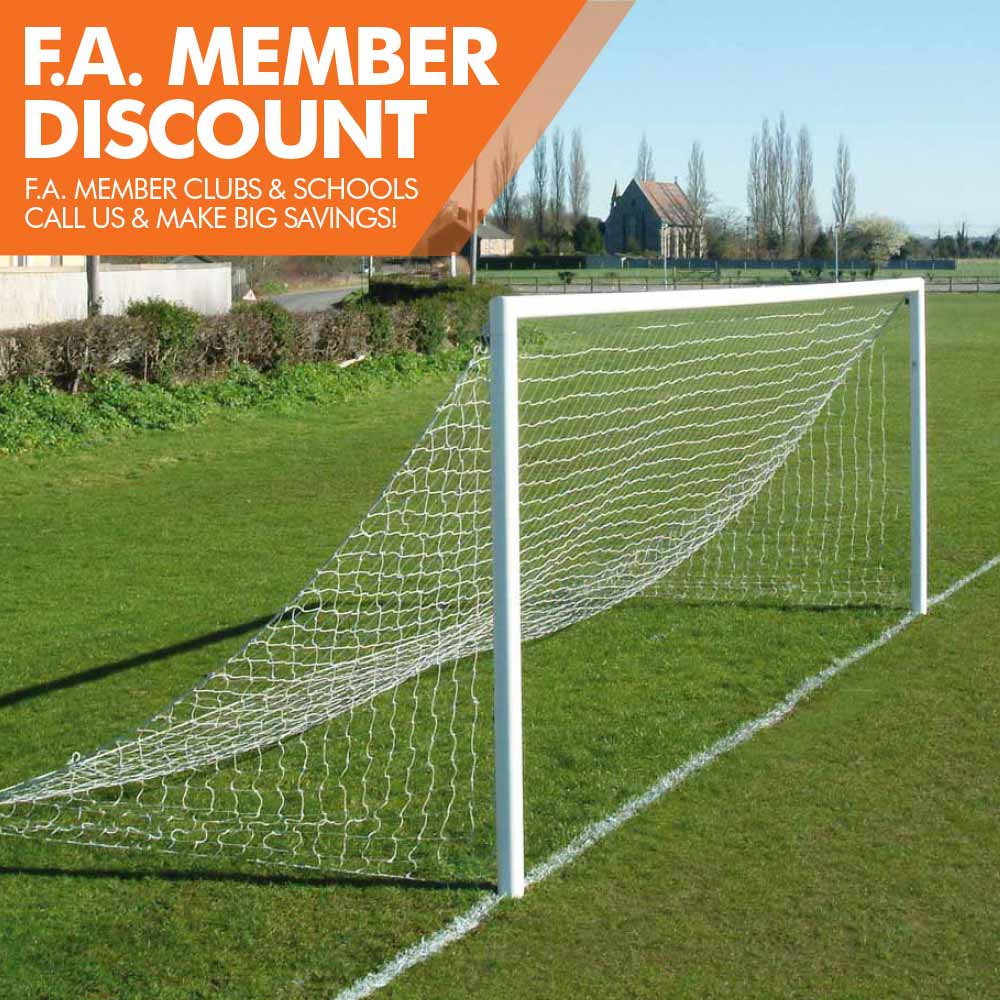Pack of 24 Harrod Aluminium Football Goal Post Net Clips/Hooks For 3G Goals 