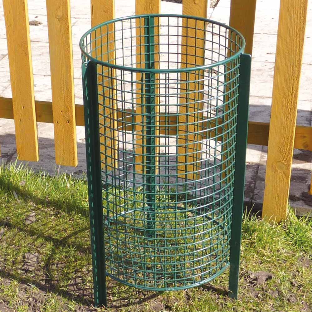 Wire Mesh Litter Bin Pitch Bins by Mark Harrod Ltd.