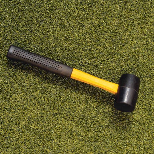 Rubber Mallet Heavy Duty Rubber Mallet for Goal Post Pegs Mark
