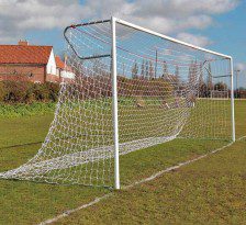 Heavy Duty Steel Socketed Football Goal Package