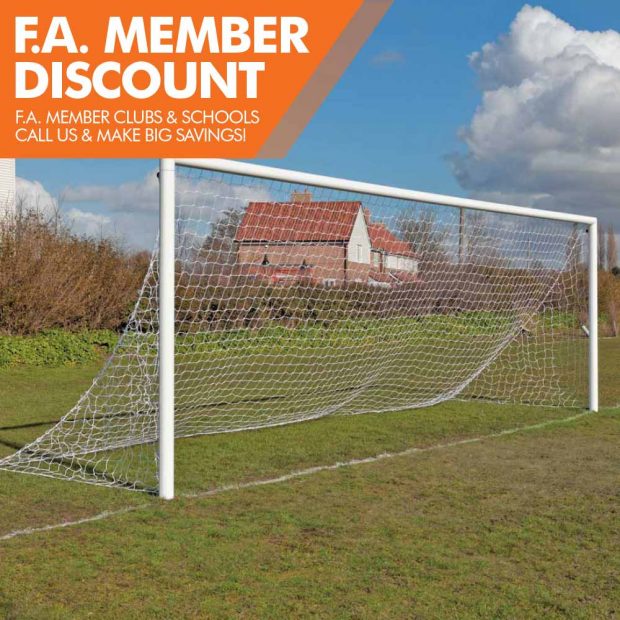 Mark Harrod Ltd Aluminium quick release Football Goal-Package