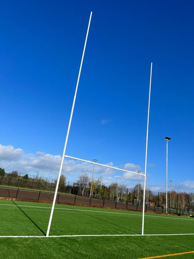 88.9mm Steel Rugby Goals