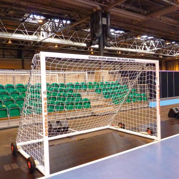 Premium Self Weighted EasyLift Futsal 3m x 2m Football Goal