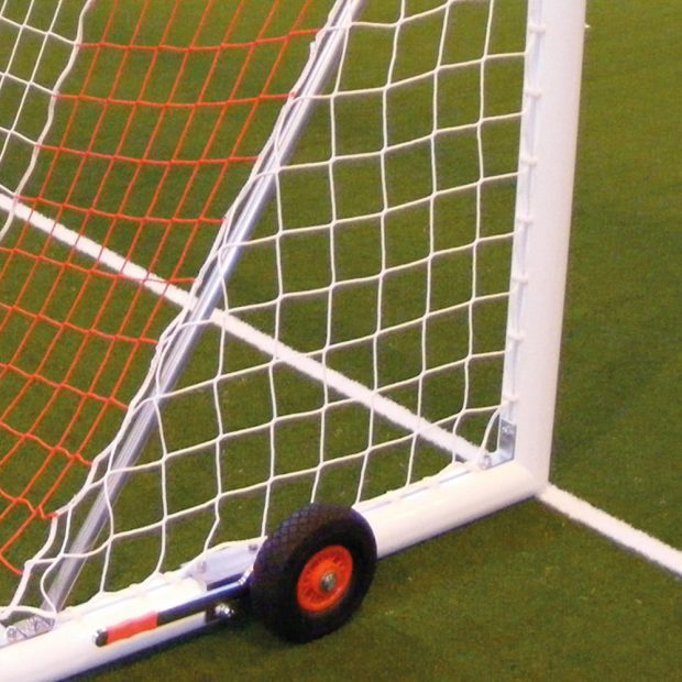 Premium 16 x 4 Self Weighted EasyLift Football Goal Package