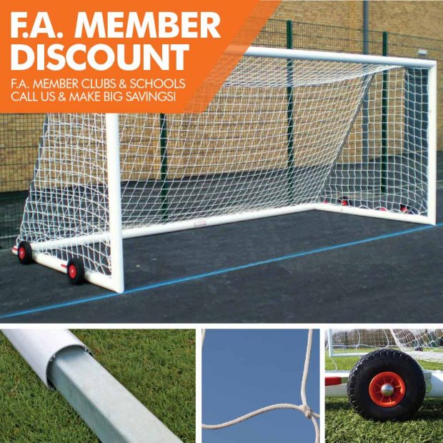 Mark Harrod Ltd Premium Easylift Football Goal Package