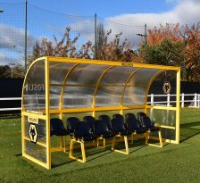 Mark Harrod Ltd Aluminium Team Shelter With Bucket Seats