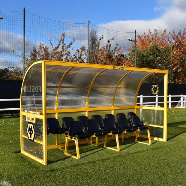 Mark Harrod Ltd Aluminium Team Shelter With Bucket Seats