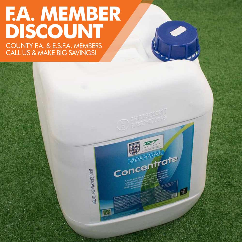 Blue Concentrate Line Marking Paint 10L Mark Harrod Ltd.