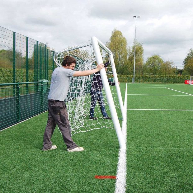 Premium Aluminium Quick Release Football Goal Package