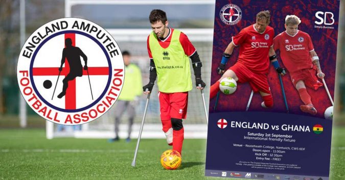 England Amputee Football team