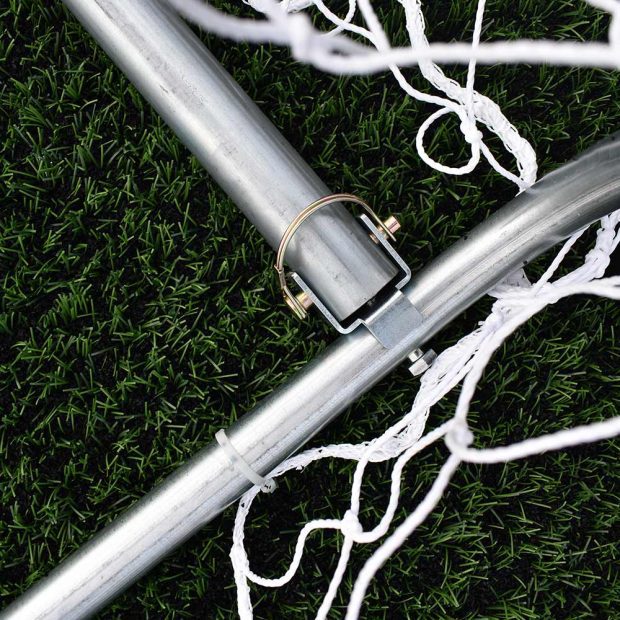 60mm Aluminium Lightweight Outdoor 12 x 4 Goal back bar and pin