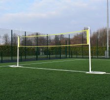 Multi-Use Portable Volleyball/Football Tennis Net and Posts