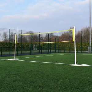 Multi-Use Portable Volleyball/Football Tennis Net and Posts