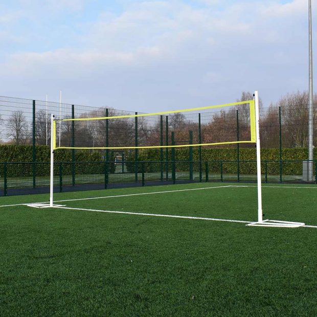 Multi-Use Portable Volleyball/Football Tennis Net and Posts