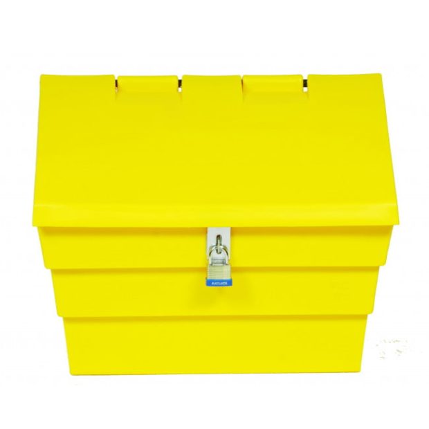 350KG Lockable Grit Bin, 50KG Grit Bin Lockable,175KG Grit Bin Lockable - 6 cu ft - 175L