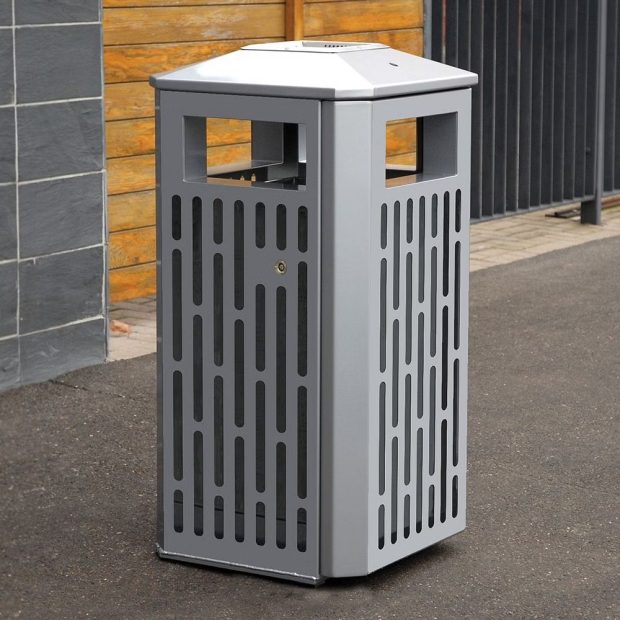 Derby Contemporary Litter Bin, Derby Weyburn Litter Bin