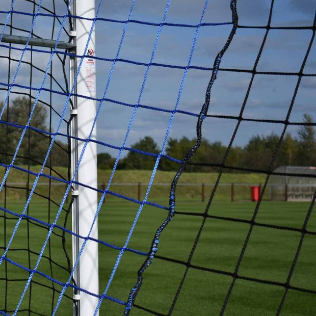 24x8ft Two Coloured Nets, 24x8ft Knotless Vertical Two Coloured Freestand Nets
