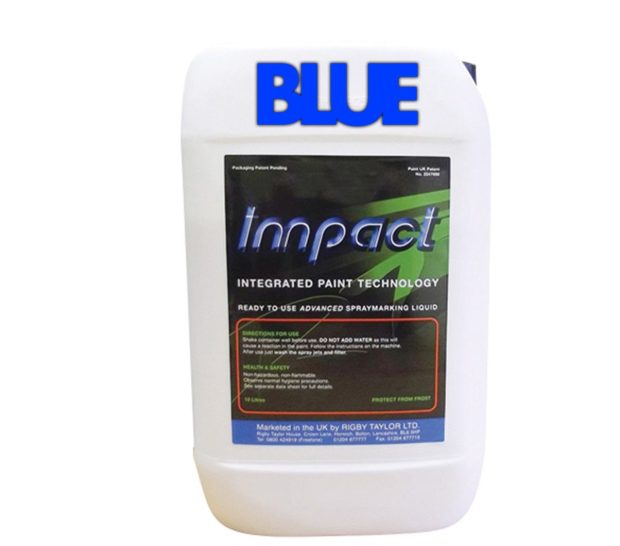 BLUE Impact Line Marking Paint
