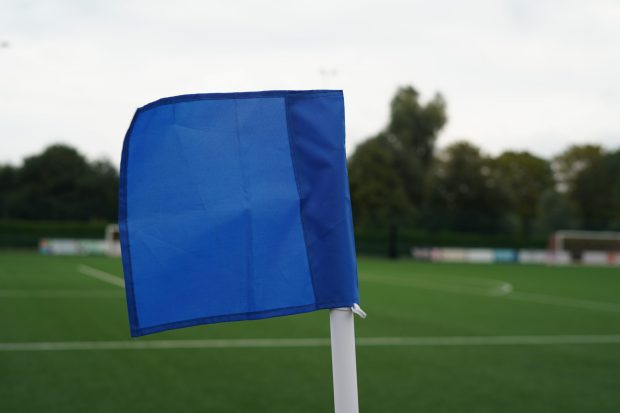 Coloured Corner Flag x4