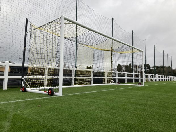 24x8ft EasyLift Portable Box Goals, 21x7ft Easylift Portable Box