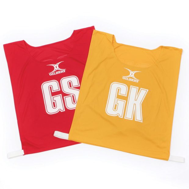 GILBERT REVERSIBLE NETBALL BIBS