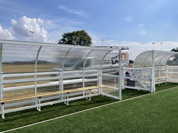 Shelters With Wooden Seating