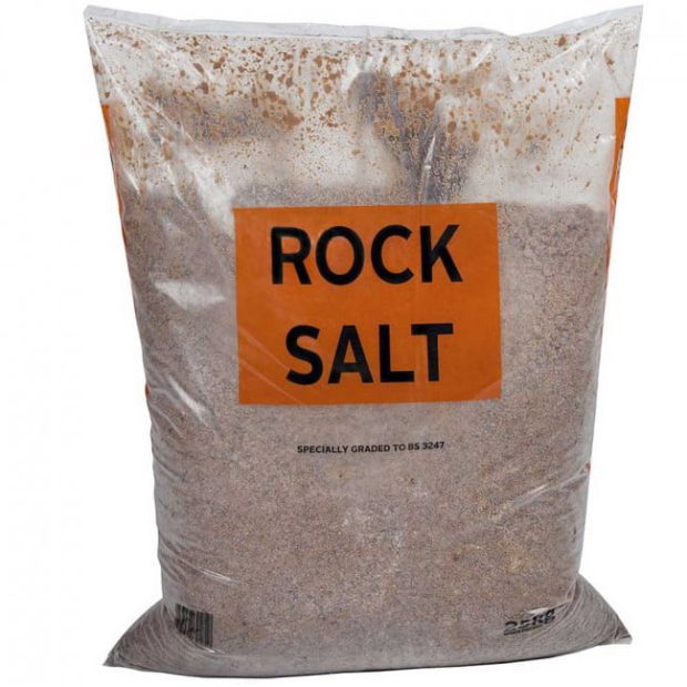 Brown De-Icing Rock Salt 25KG