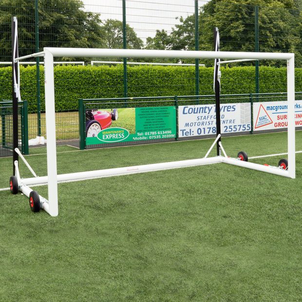 16x6ft Portable Box Goals - Aluminium Frame, 16x7ft Freestanding Box Frames - Aluminium, 16x7ft Aluminium Freestanding Box Frames