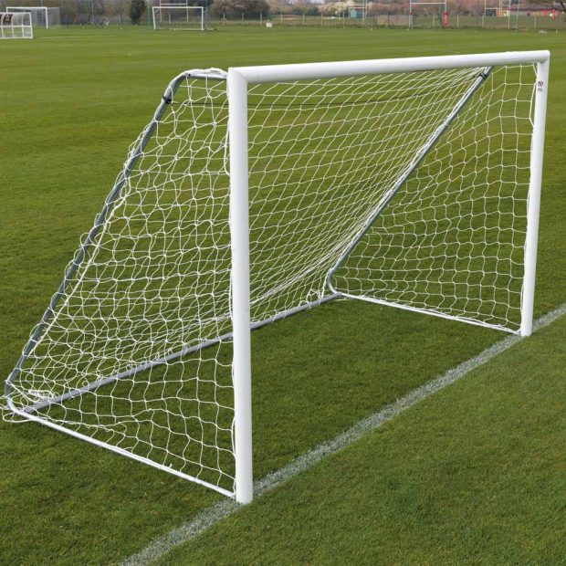 3mx2m Futsal Outdoor Fixed Side - Football Goal Package With Counterweights, 3mx2m Futsal Outdoor Fixed Side - Football Goal Package With U-Pegs