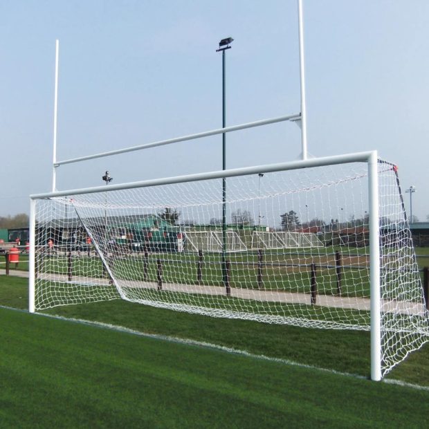 Socketed Football Rugby Goal - Aluminium