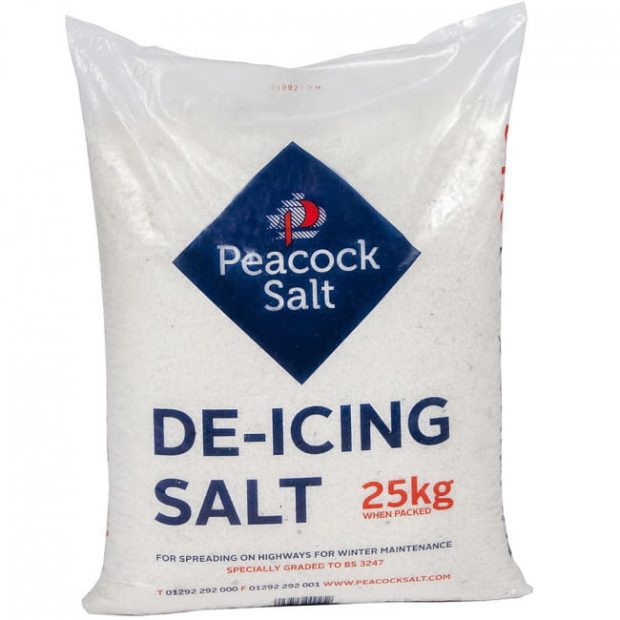 White De-Icing Rock Salt 25KG