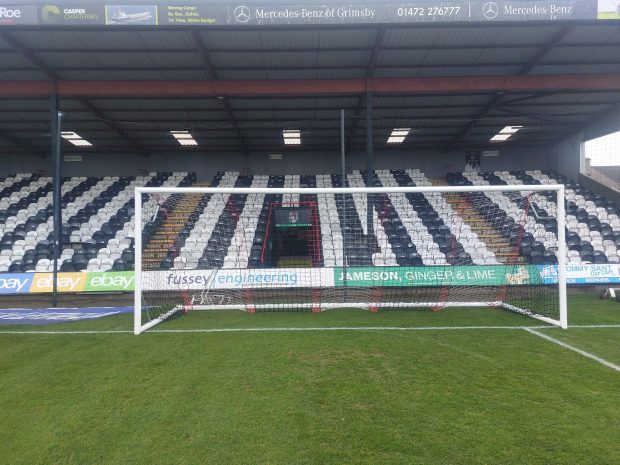 24x8 ft Aluminium Portable Folding Football Goal – Nets Included