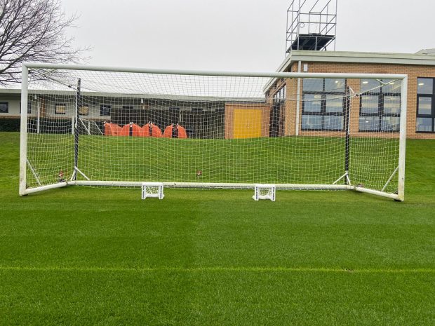 Worlds Smallest Football Goal, mini, small, net world, networld, how ridiculous