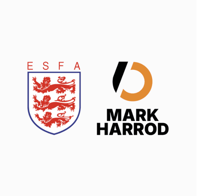 ESFA and Mark Harrod Limited logos